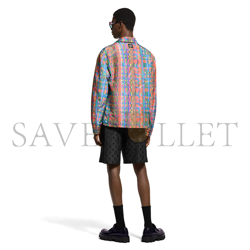 LOUIS VUITTON TROMPE L’OEIL PRINTED OVERSHIRT 1AGTGX